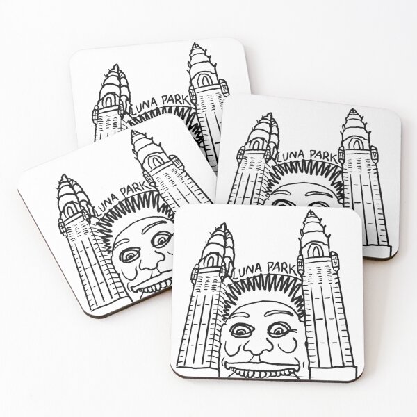 Item preview, Luna Park Illustration, Australia designed and sold by GirlWander12.