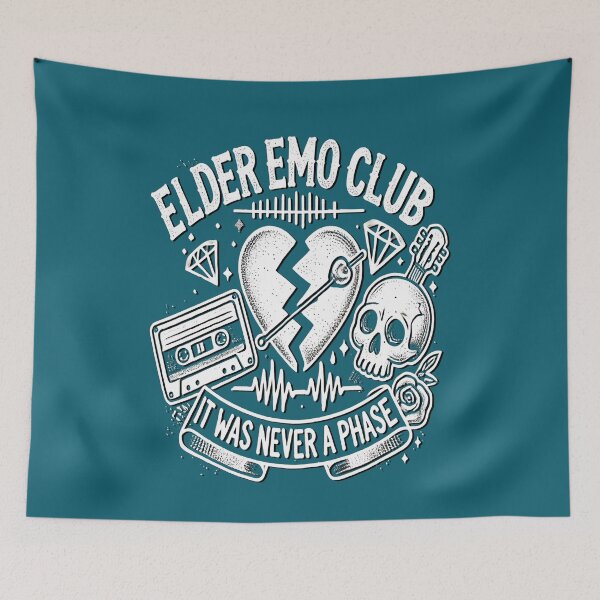Item preview, Elder Emo Club It Was Never A Phase   designed and sold by box-artshop.