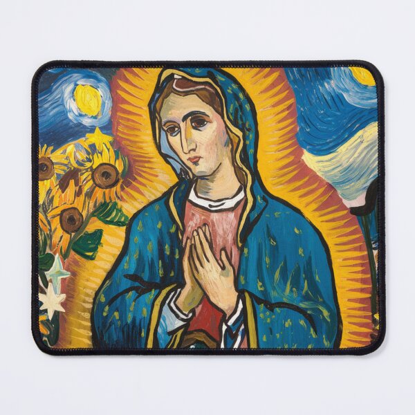 Item preview, Copia de The Virgin of Guadalupe inspired by the work of Frida Khalo designed and sold by Leogonk.