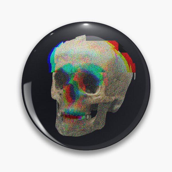 Item preview, digital vaporwave cyberpunk glitch skull designed and sold by Cevan  Wojtyla.