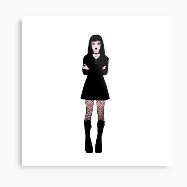 Item preview, goth girl designed and sold by FitEnvy.