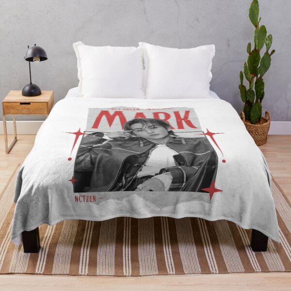 Item preview, NCT DREAM Y2K Mark Preppy Red and Black Scrapbook Collage Design designed and sold by HELL0WBELLO.