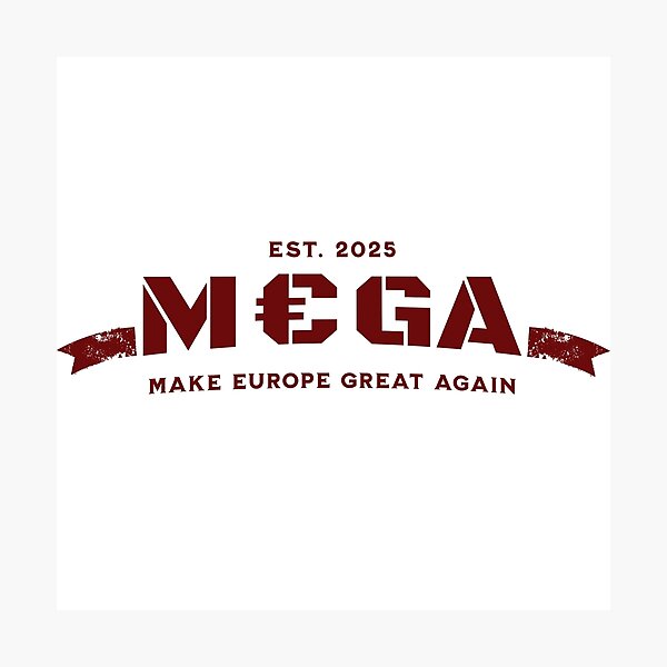 Aperçu de l'œuvre MEGA RENDRE L'EUROPE GRANDE À NOUVEAU créée et vendue par John-Rock.