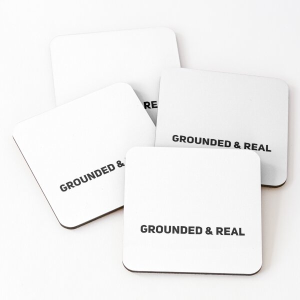 Item preview, GROUNDED & REAL, Unique designed and sold by villacreativa.