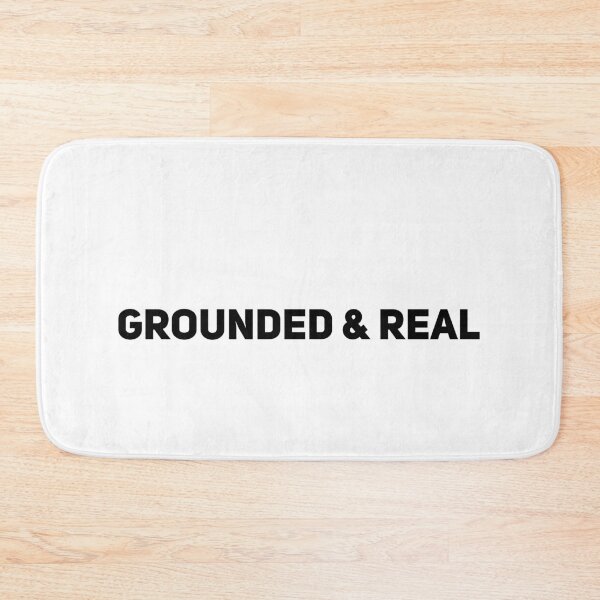 Item preview, GROUNDED & REAL, Unique designed and sold by villacreativa.