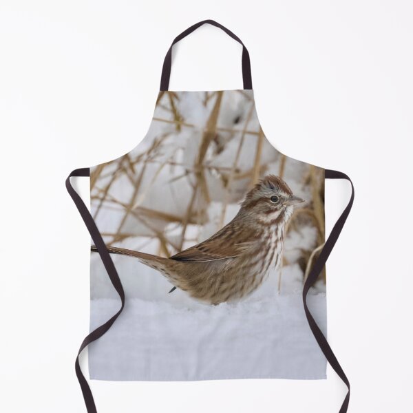 Item preview, Song sparrow in the snow designed and sold by Cblifeisgood.