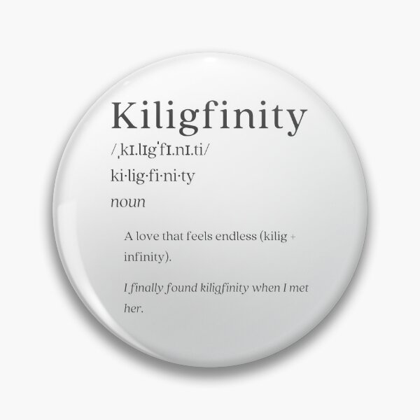Artikelvorschau, Wörterbuch: Kiligfinitiy entworfen und verkauft von nature. electrified..