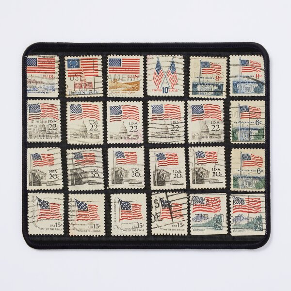 Item preview, Postage stamps with the USA State Flags. designed and sold by IaroslavB.