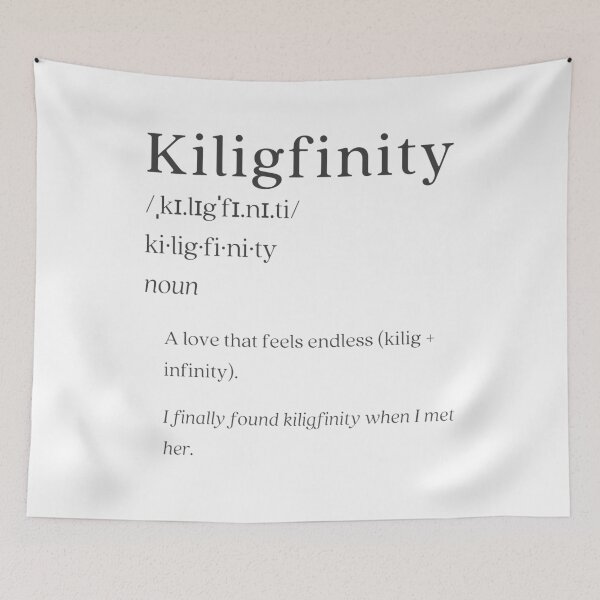Item preview, Dictionary: Kiligfinitiy designed and sold by nature. electrified..