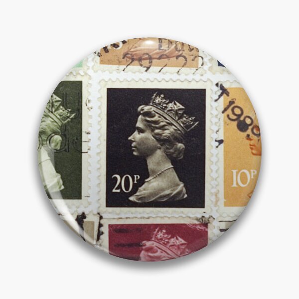 Item preview, British postage stamps with a Queen Elizabeth profile. designed and sold by IaroslavB.