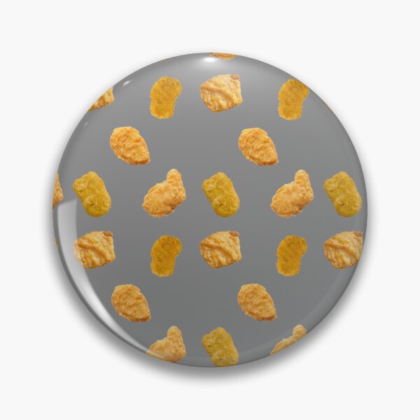 Item preview, Copy of Chicken Nugget Pattern Grey designed and sold by SillyFun.