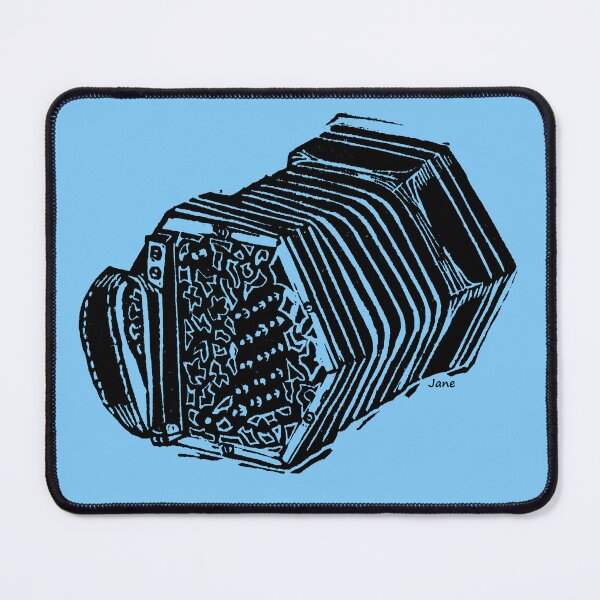 Item preview, Concertina Linocut Design designed and sold by inkle.