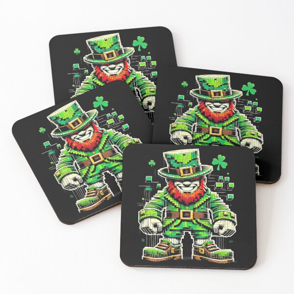 Item preview, Pixelated Leprechaun | Retro 8-Bit St. Patrick’s Day Gaming Style designed and sold by Tabu Touch.
