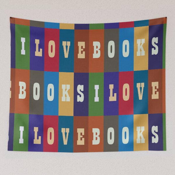 Item preview, I Love Books designed and sold by Julia Marshall Felix.