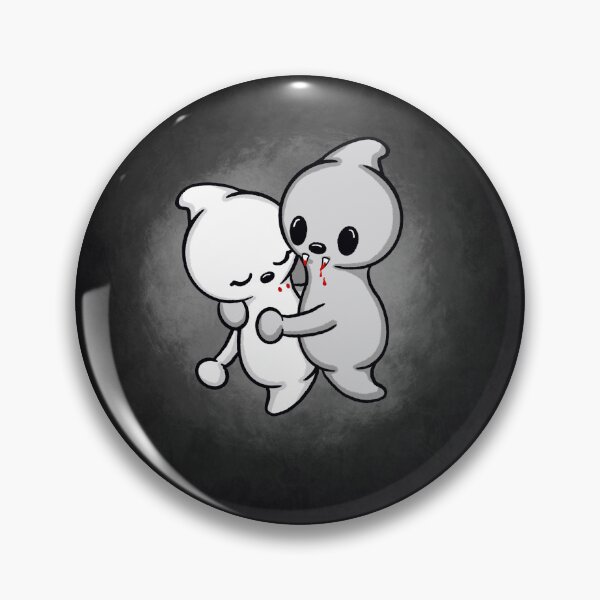 Item preview, cute ghost vampire bite designed and sold by Pezi-Creation.