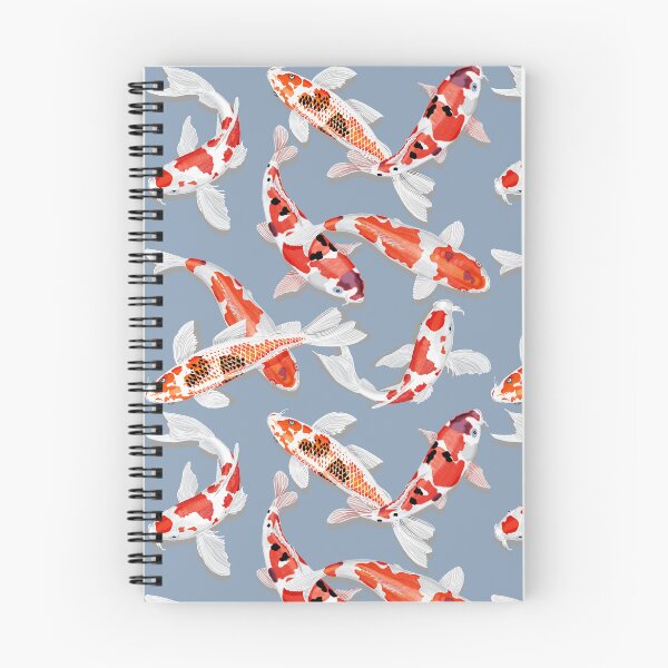 Item preview, Vibrant Orange Koi Fish Illustration | Japanese Zen Art designed and sold by Phat Dog Designs .