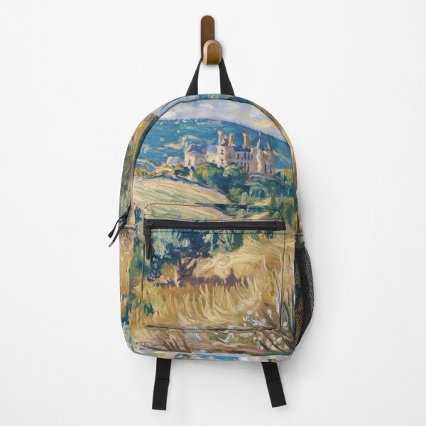 Item preview, French Countryside Château - Impressionist Landscape Painting of Provence, France designed and sold by CARRAANN.