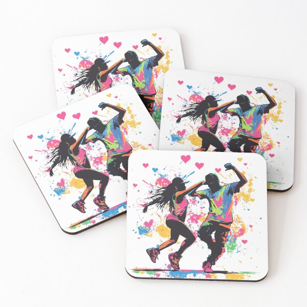 Item preview, A pair of dancers with hearts designed and sold by anettfaye.