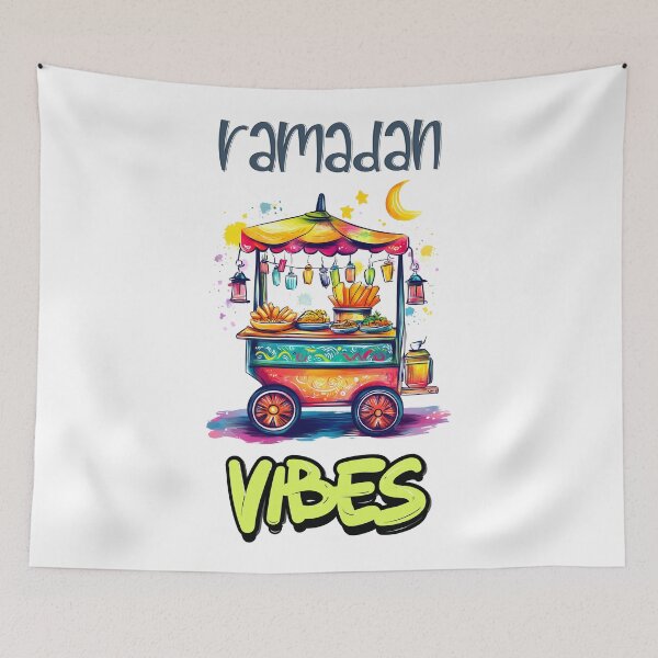 Item preview, Ramadan Vibes | Arabian Street Food Cart Glowin’, Lanterns Showin’, Iftar Flowin’ designed and sold by FUNqoosh.