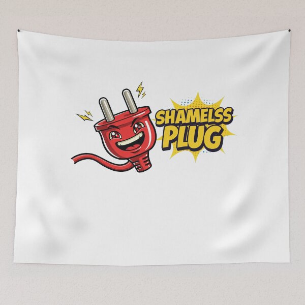 Item preview, Shameless Plug designed and sold by FitEnvy.