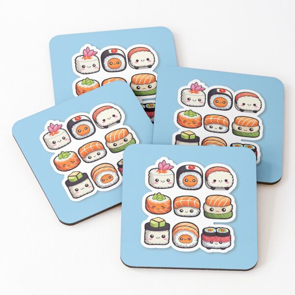 Item preview, Kawaii Sushi Rolls designed and sold by RedHearts76.