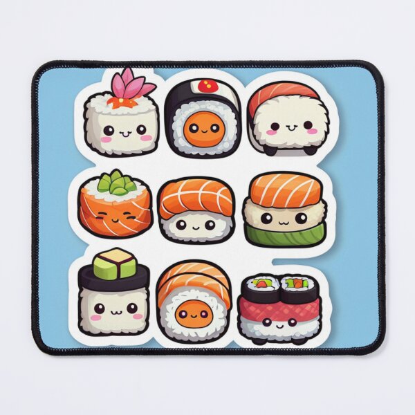 Item preview, Kawaii Sushi Rolls designed and sold by RedHearts76.