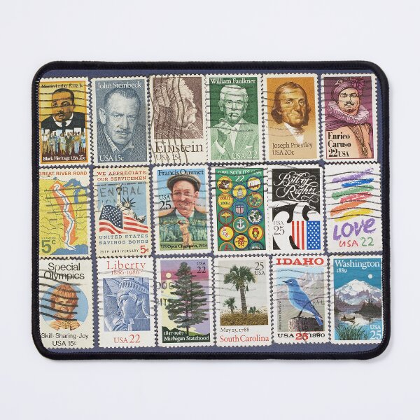 Item preview, Set of USA postage stamps.Background. designed and sold by IaroslavB.