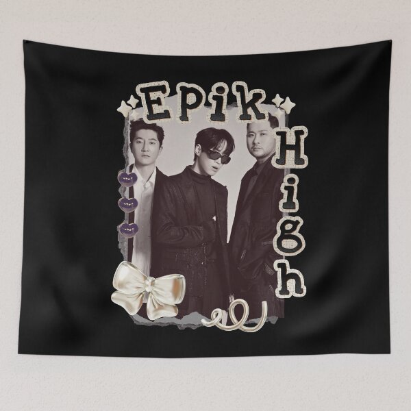 Item preview, Epik High Y2K Preppy Collage Design designed and sold by HELL0WBELLO.