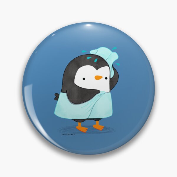 Item preview, Penguin - Bath Time designed and sold by thepenguinsfamily.