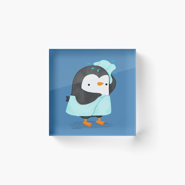 Item preview, Penguin - Bath Time designed and sold by thepenguinsfamily.