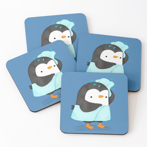 Item preview, Penguin - Bath Time designed and sold by thepenguinsfamily.