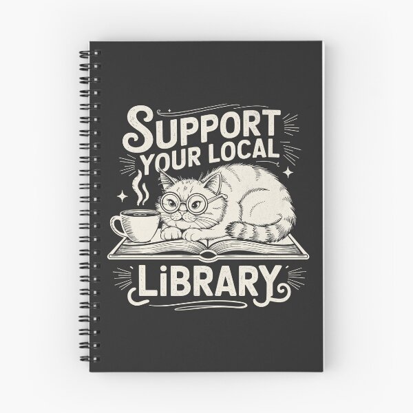 Item preview, Support Your Local Library designed and sold by BeansterNL.