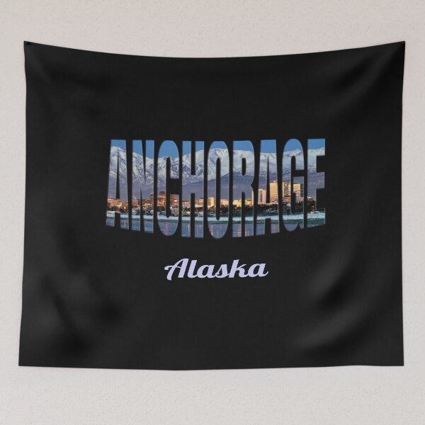 Artikelvorschau, Anchorage, Alaska - 24. April 2018: Anchorage, Alaska - 24. April 2018 entworfen und verkauft von Roland1980.