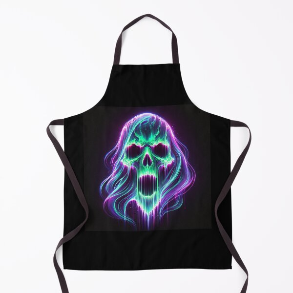 Aperçu de l'œuvre Neon Skull - Scream from the Dark Realms créée et vendue par ATOTI.
