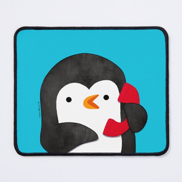 Item preview, Penguin on a Call 1 designed and sold by thepenguinsfamily.