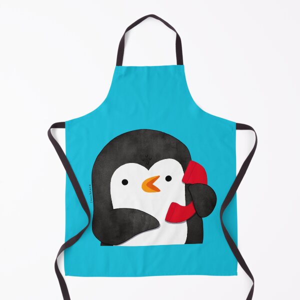 Item preview, Penguin on a Call 1 designed and sold by thepenguinsfamily.