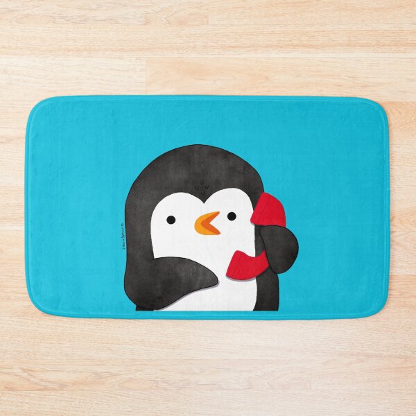 Item preview, Penguin on a Call 1 designed and sold by thepenguinsfamily.