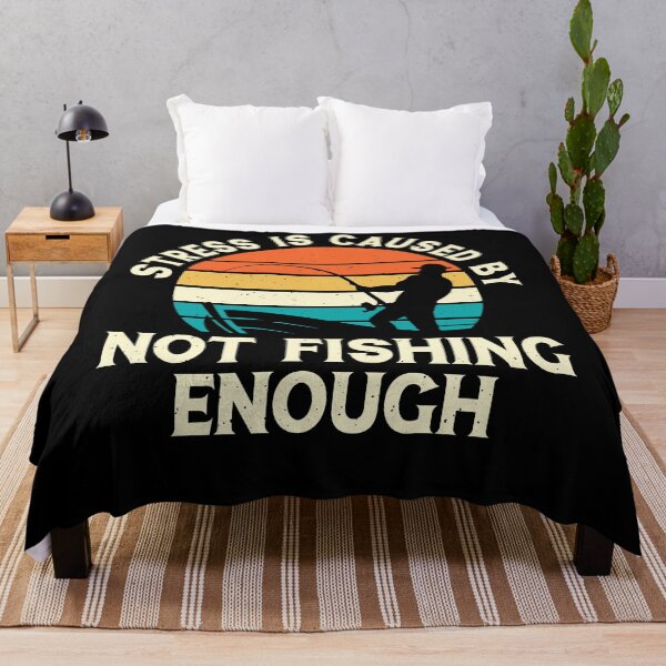 Item preview, Funny Fishing Shirt – Stress Is Caused by Not Fishing Enough designed and sold by Building60media.