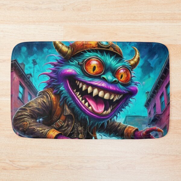Item preview, Rad Monster Skateboarder  designed and sold by TheDarkWardrobe.