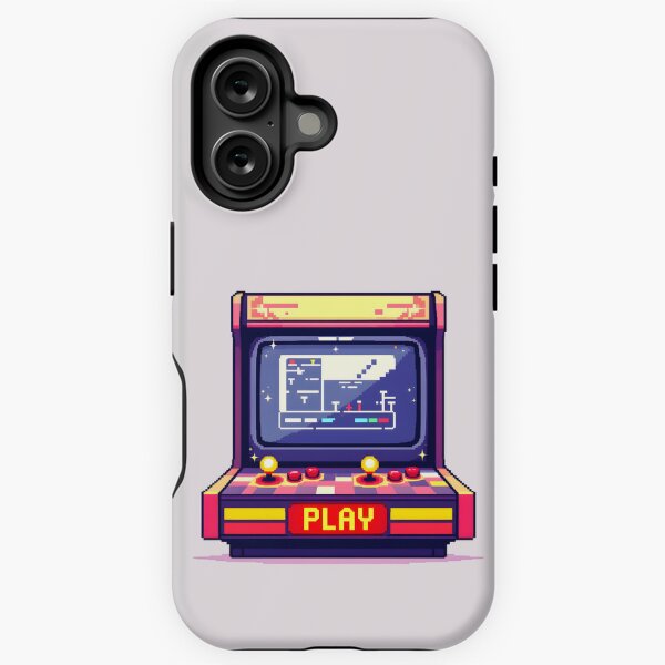 Item preview, Retro Pixel Arcade Game Machine designed and sold by Jollys-ArtShop.