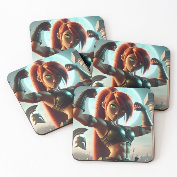 Item preview, Kim Possible Spartan Warrior Flex - 1 designed and sold by N0WUC1.