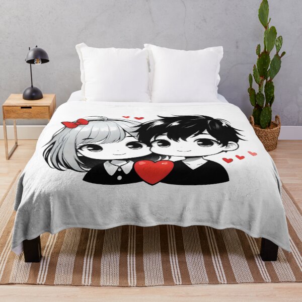 Item preview, Cute couple of lovers designed and sold by ArtEmotionsImages.