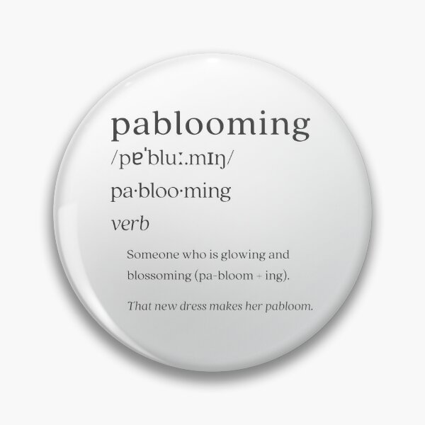 Item preview, Dictionary: pablooming designed and sold by nature. electrified..