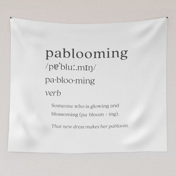 Item preview, Dictionary: pablooming designed and sold by nature. electrified..