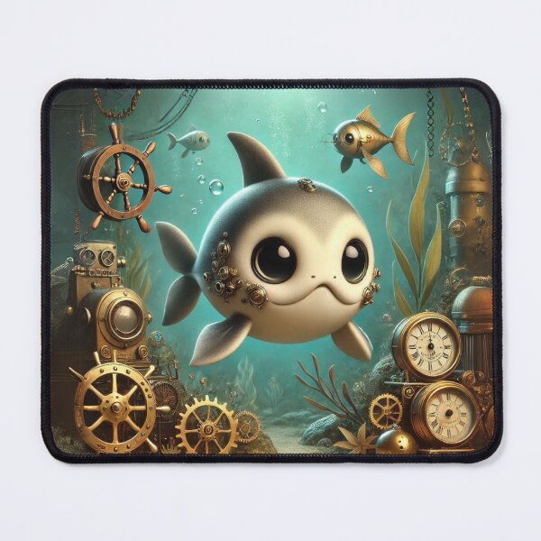 Item preview, Steampunk Vaquita designed and sold by Sillytoe.