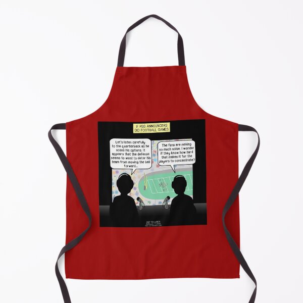 Item preview, If PBS Announcers Broadcast Football designed and sold by Out to Lunch Cartoons and More.