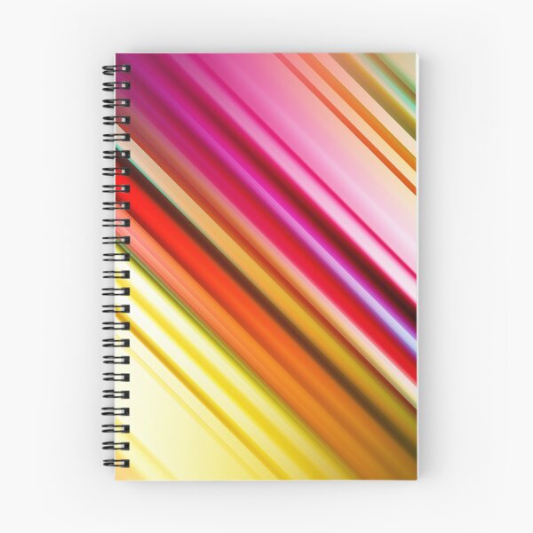 Item preview, Sunset Prism: Abstract Diagonal Rainbow Lines Art designed and sold by Patternair.