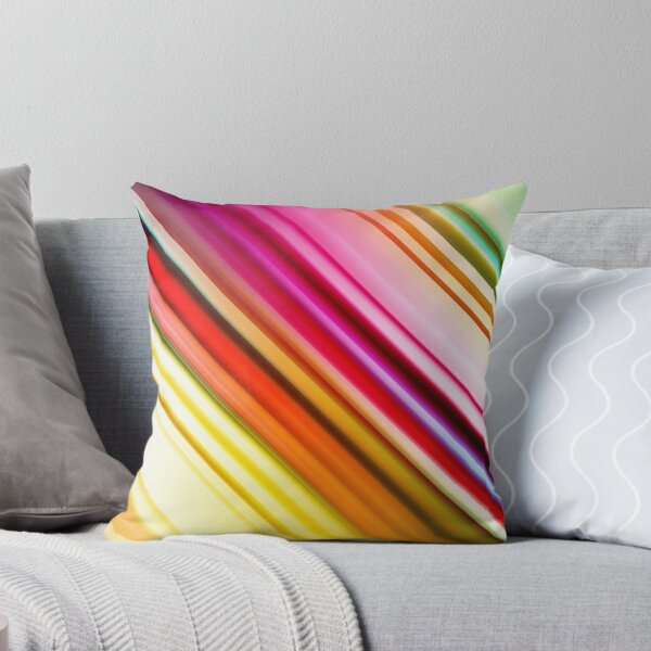 Item preview, Sunset Prism: Abstract Diagonal Rainbow Lines Art designed and sold by Patternair.