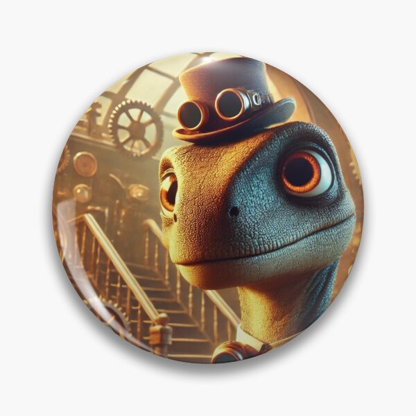 Item preview, Steampunk Velociraptor designed and sold by Sillytoe.
