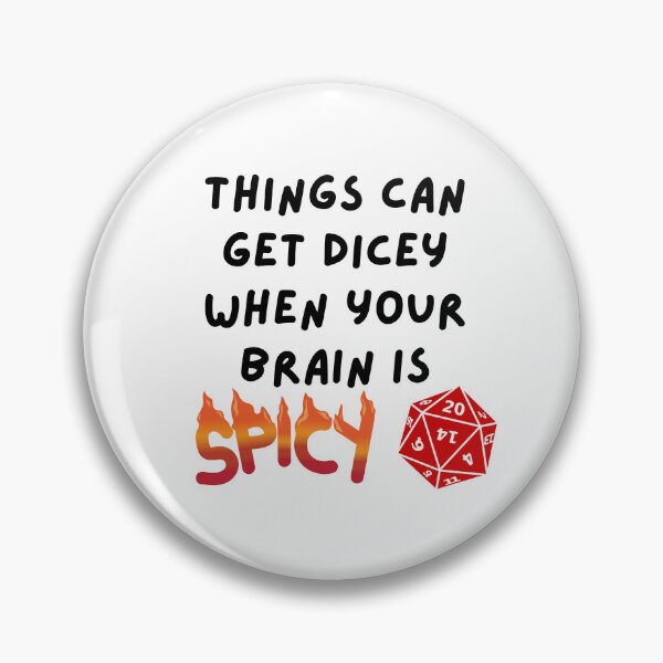Item preview, Spicy Dice designed and sold by Meredith Makes Art.